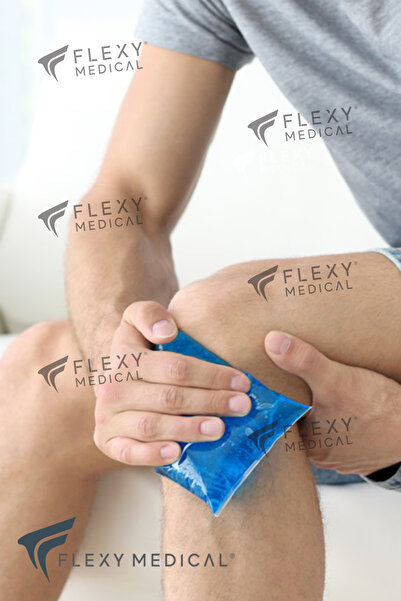 Flexy Medical Termojel Sıcak Soğuk Kompres Jel Buz Paketi, 3 Adet Soğutucu Jel Isıtıcı Jel Kompres 13cmx26cm
