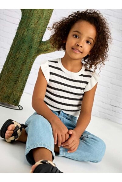 MAYORAL Girl's Knitted T-Shirt 2-10 Years White