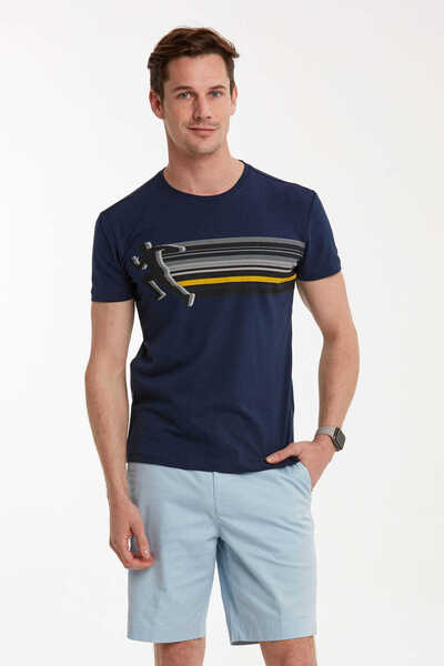 Voltaj Tricou pentru bărbați Nade, albastru marin