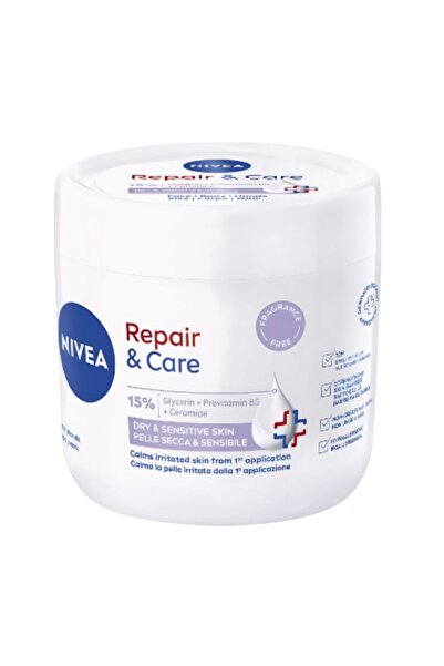 NIVEA Crema Repair & Care cu 15% Glicerina si Vitamina E, 400 ml