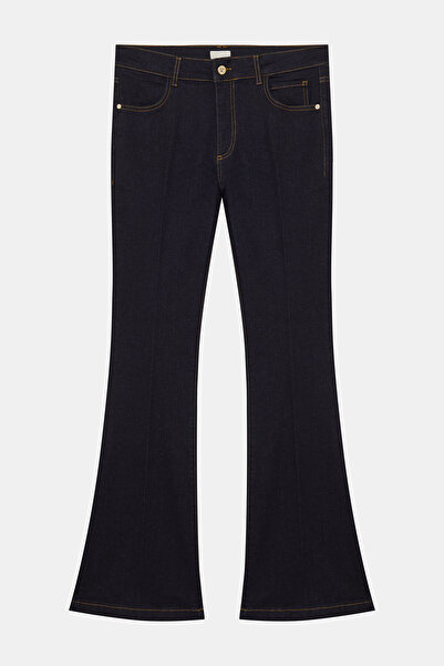 W Collection İNDİGO İSPANYOL PAÇA DENİM
