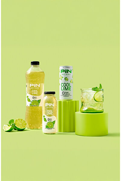 Pin Cool Lime - Şekersiz & Kalorisiz 1 Litre X 6 Adet Ice Tea