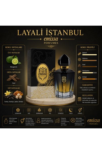 EMİSSA PERFUMES LAYALİ İSTANBUL OU816