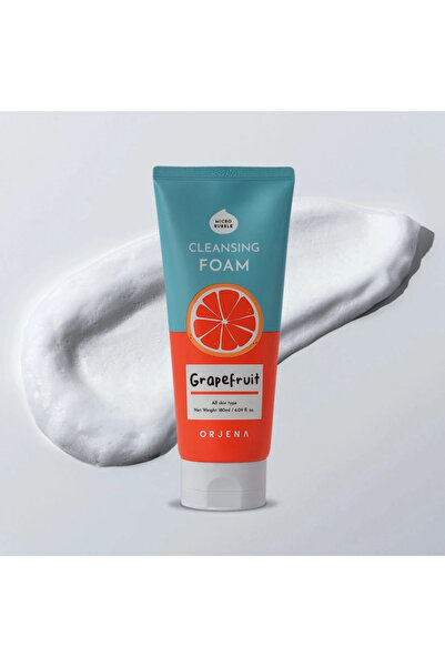 Orjena Orgina Smile Day Gentle Face Wash with Grapefruit for Skin Purificatio...