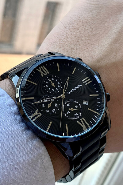 Chaperone Ch204M Men's Wristwatch with Steel Strap