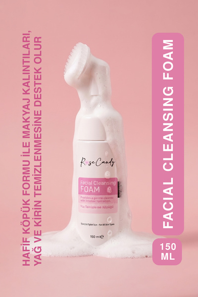 Rose Candy Facial Cleansing Foam |   Facial Cleansing Foam |   Daily Use for ...