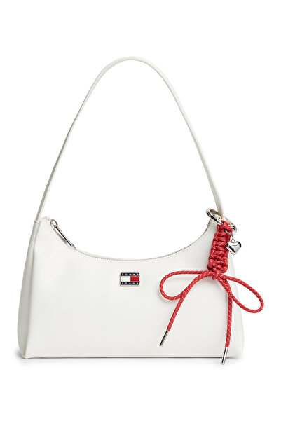 Tommy Hilfiger Beyaz Kadın Omuz Çantası AW0AW18458YBL