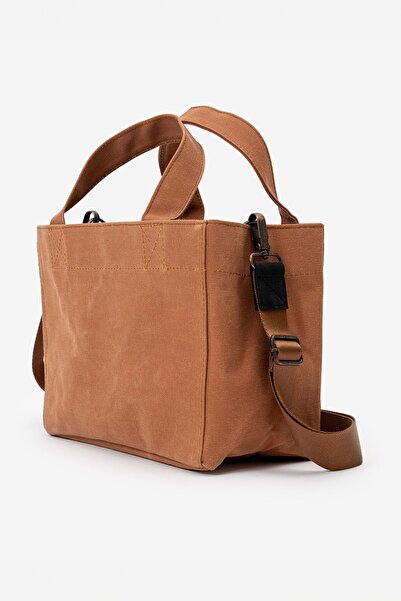 Goo Leather Goods Kanvas Askılı Günlük Kullanım Omuz Ve El Çantası Tote Bag -...