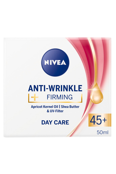 NIVEA Cremă de zi antirid + fermitate 45+, 50 ml