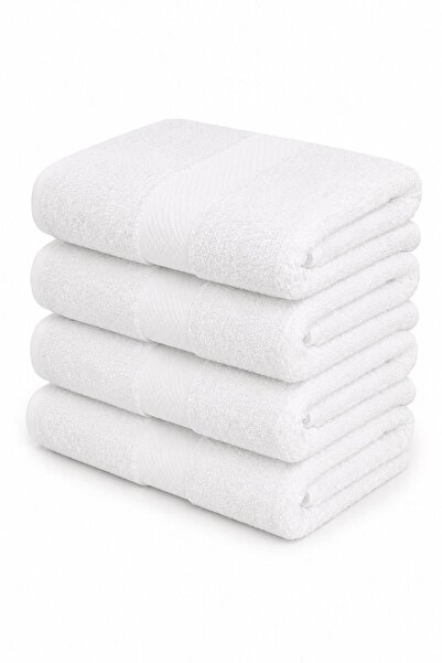 Hepsine Rakip Set de 4 prosoape pentru mâini și față 100% bumbac 50x90 cm Sim...