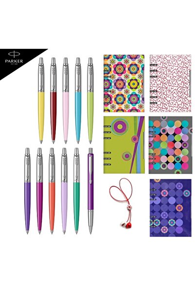 Parker Pix Jotter/Set Vector + Caiet B6 cu mecanism violet