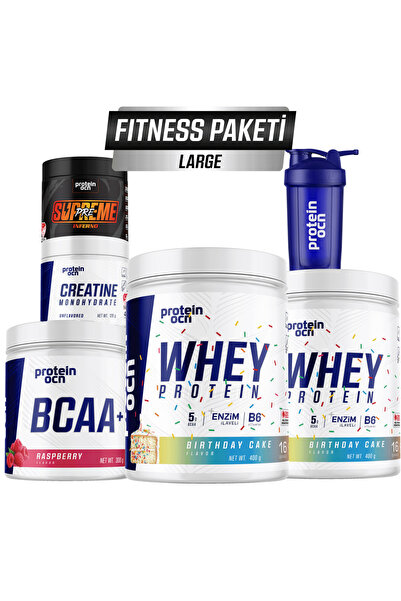 Proteinocean Fıtness Paketi Large - Birthday Cake Ahududu