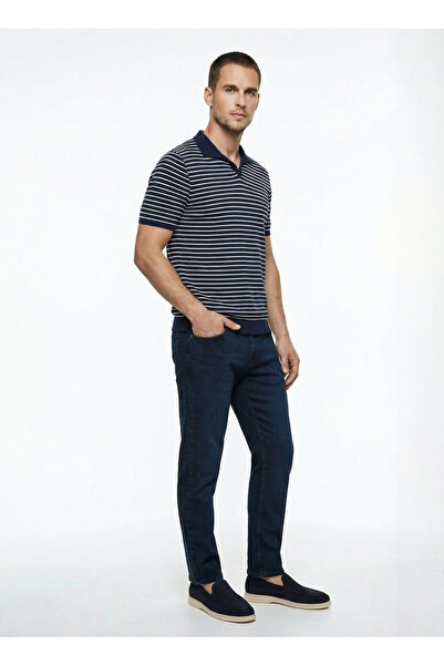 Fabrika Lacivert Erkek Slim Fit Denim Pantolon F6SM-PNT 2803