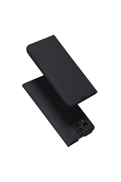 Techsuit Carcasă pentru Asus Zenfone 11 Ultra - Magskin Book - Neagră
