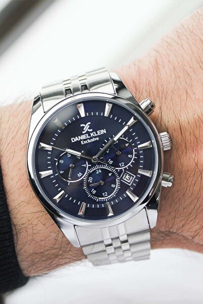 Daniel Klein Dk294590 Men's Wristwatch with Steel Strap