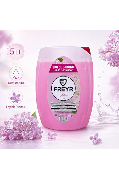 FREYR 5kg Moisturizing Liquid Hand Soap - Extra Lilac Perfumed