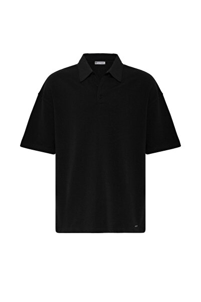 S13 Store Basic polo collar oversize t-shirt