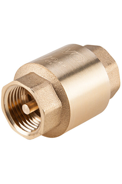 EVOSANITARY Supapă de sens invers cu miez de alamă 1102 1 1/4 inch miez de alamă