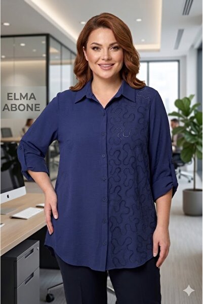 elma abone قميص نسائي رائع مقاس كبير