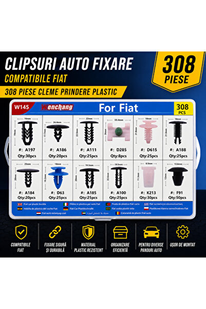 PARADOX SINCE 1992 Cleme auto compatibile cu Fiat 308