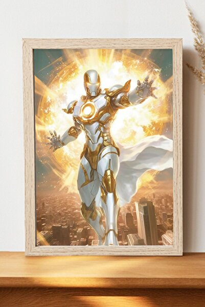 Luna Marissa Αφίσα Iron Man - Αφίσα τοίχου από γυαλιστερό χαρτί χωρίς πλαίσιο