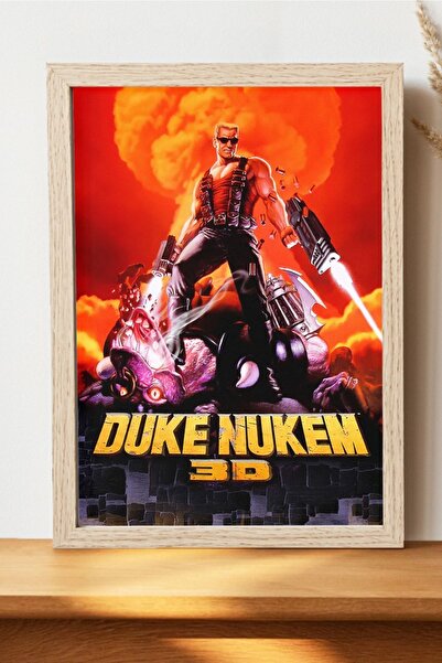 Luna Marissa Αφίσα Duke Nukem - Αφίσα παιχνιδιού από χοντρό χαρτί χωρίς πλαίσιο