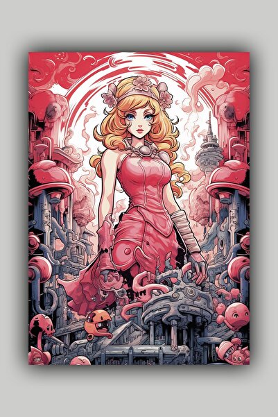 Luna Marissa Αφίσα τοίχου χωρίς πλαίσιο Mario Princess