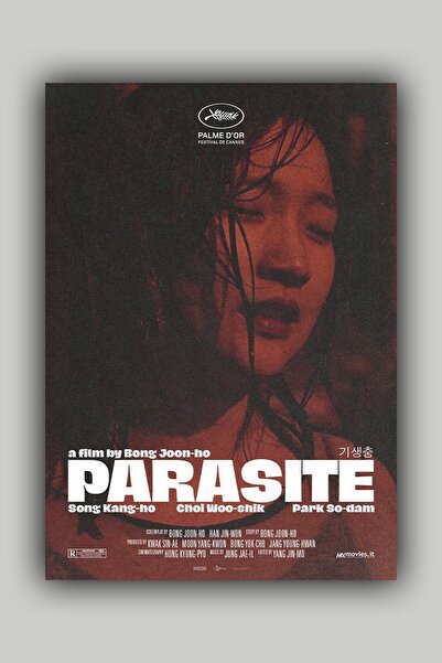 Luna Marissa Αφίσα ταινίας Parasite - Σχέδιο τοίχου χωρίς πλαίσιο