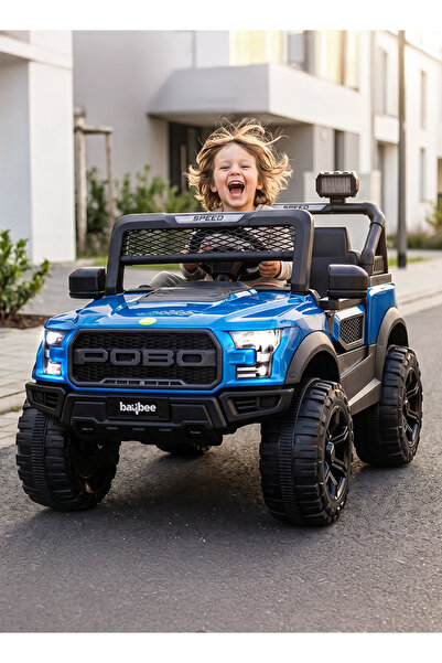 BAYBEE Bronco Battery Ride-On Jeep for Kids with Lights & Music, Parental Con...