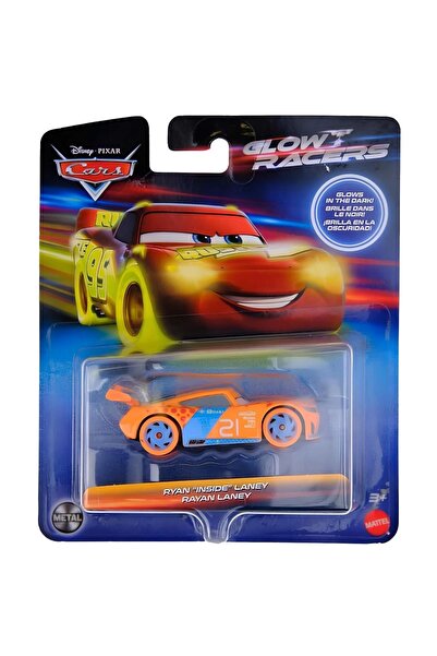 HOT WHEELS Rayan Laney Cars Glow-In-The-Dark Racers Single Character Vehicles...