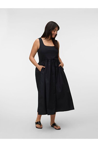 Veromoda Curve Kleid VMCANE Langes Kleid