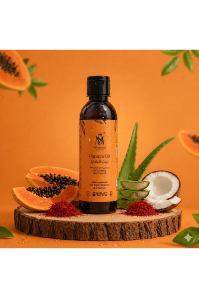 MS Natural Products زيت العناية بالبشرة من إم إس بابايا 150 مل