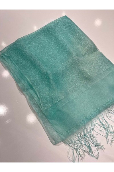 Modario Armanda Silvery Tulle Shal 30% Silk - 17