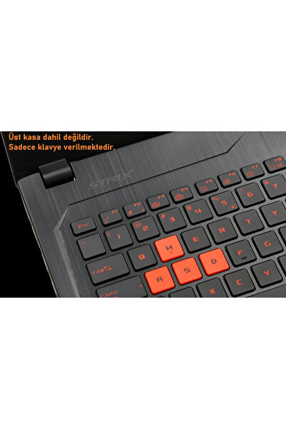 Retro ROG STRIX GL702VMK Klavye Işıklı