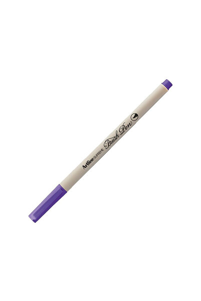 artline Supreme Brush Uçlu Kalem Fosforlu Mor(12 Lİ PAKET) Lv-a-epfs-f Brı Pu...