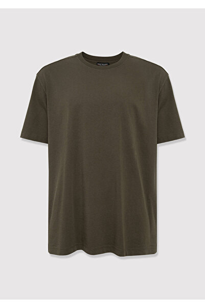 Mavi Khaki Basic T-Shirt Loose Fit / Comfortable Loose Cut 0613466-71541