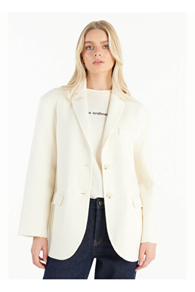 Ted Baker EKRU EL DİKİŞİ YÜN BLAZER