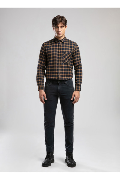 Lee Cooper Mavi Erkek Slim Straight Denim Pantolon 261 LCM 121006 JAGGER GERM...