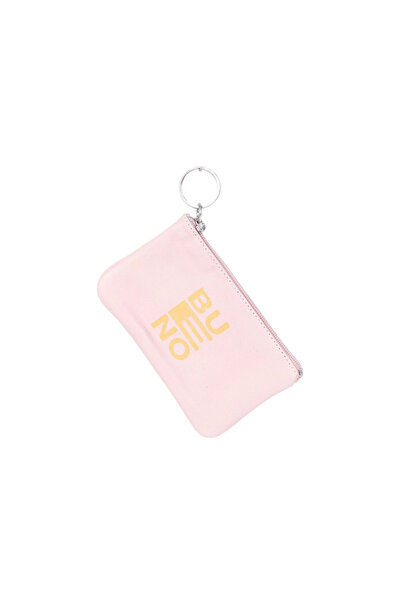 Bueno Shoes Powder Leather Keychain