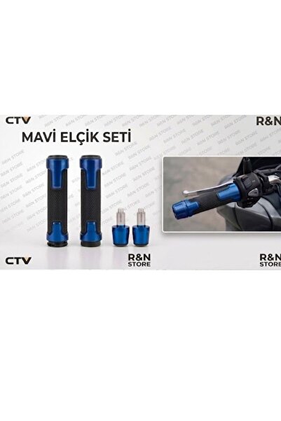 OEM Honda PCX Uyumlu Alüminyum Elcik Ve Gidon Topuzu Seti - Premium Motor Elc...