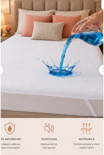 OEM Husă de protecție pentru saltea, impermeabilă cu elastic pentru colturile...