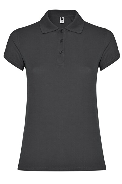 ROLY Tricou polo femei, bumbac 100%, Star, plumb inchis