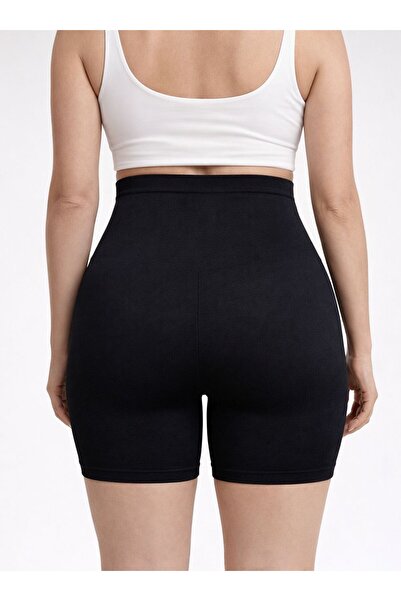 U&ME Yüksek Bel Paçalı Slim Fit Kadın Korse, Karın Düzleştirici, Kalça Toparlayıcı, İncelten Şekille