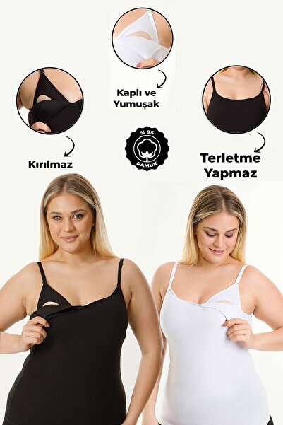 par lingerie pl Kaplı Emzirme Atletli 2li