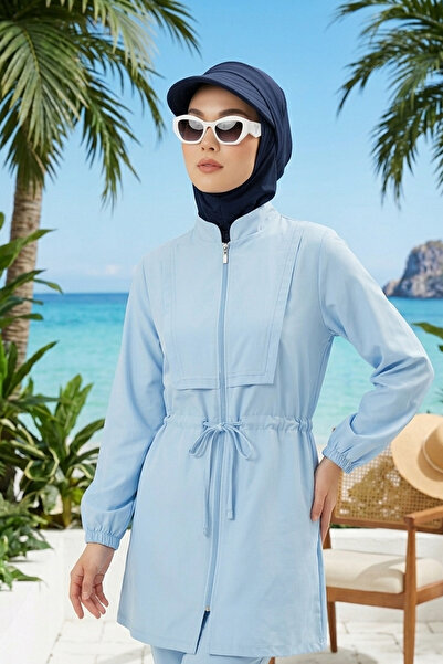 Aisha's Design Çıkarılabilir Siperlikli Tesettür (Deniz,Havuz) Yüzücü Bonesi,...