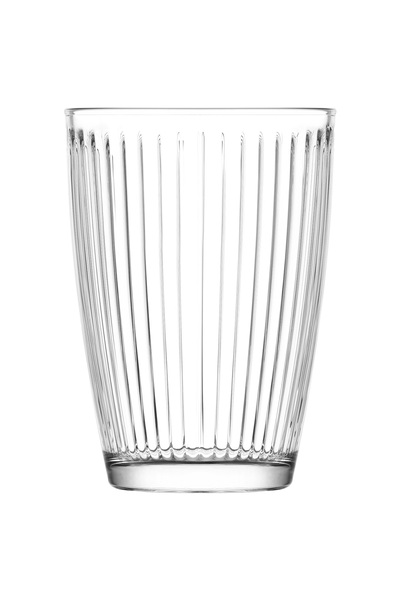 LAV Hestia Glass Soft Drink Glass Set of 3 415 ml (Large Water/Cocktail Glass)