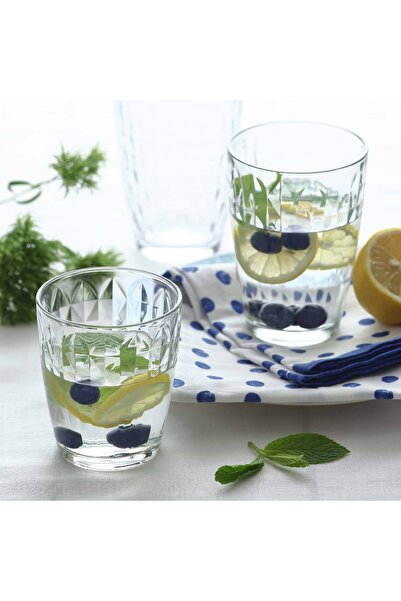 LAV Artemis Glass Water Cup Set of 6 340 ml (Soft Drink Cup)