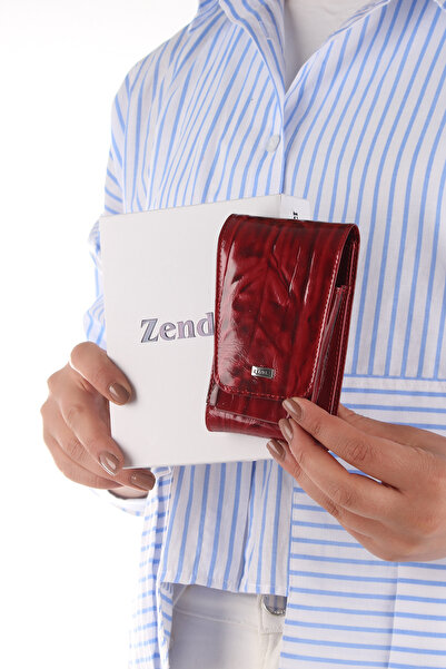 Zenga 903_R %100 HAKİKİ DERİ SİGARALIK DESENLİ