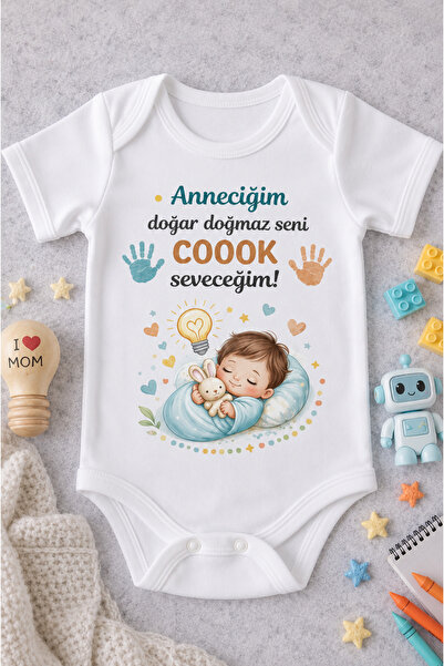 EYDUBABY ملابس أطفال مكتوب عليها ANNE YAZILI، ملابس أطفال مكتوب عليها ZIBIN، ...