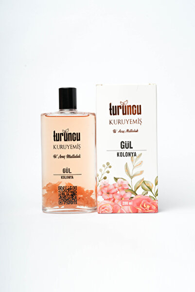 Turuncu Gül Parçacıklı Kolonya 200 ml